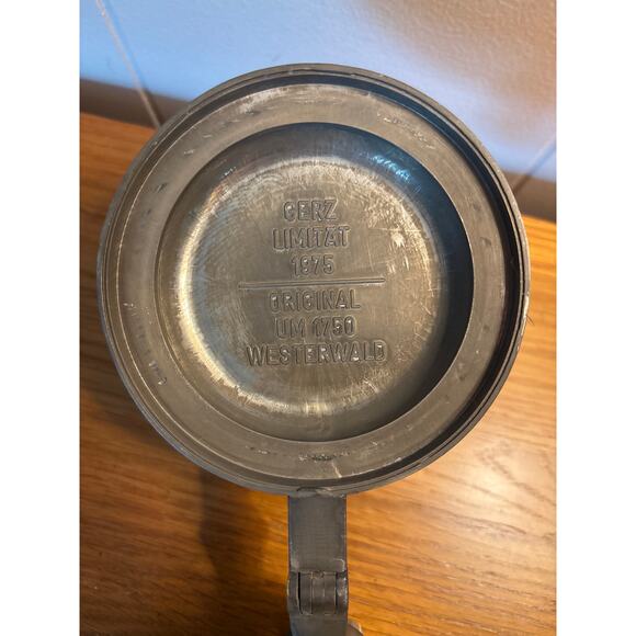 Gerz “Limitat 1975” Stoneware Stein / Pewter Lid - Limited Edition - Picture 3 of 8